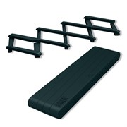 Подставка под горячее раскладная stretch™ черная