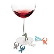 Пробка для бутылки и маркеры для бокалов drinking buddy