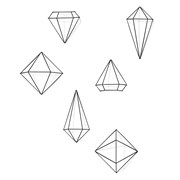 Декор для стен prisma чёрный