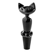 Пробка для бутылки miaou, чёрная