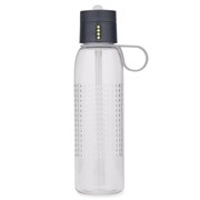Бутылка для воды dot active 750 мл серая