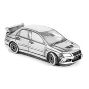 Скульптура-автомобиль "Mitsubishi Lancer", металл, 23 см