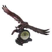 Часы настольные Орел расправил крылья цвет: медь L30W66.5H56 см