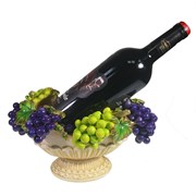 Подставка под бутылку Ваза с виноградом цвет: акрил L27W18.5H14 см