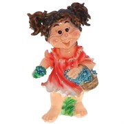 Фигура садовая Девочка с хвостиками L33W28H59 см.