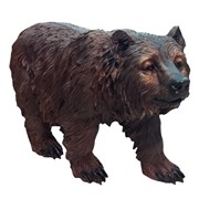 Фигура садовая Медведь бурый на ногах L60W22H36 см.