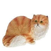 Фигура садовая Кот персидский лежит L31W22H20 см.