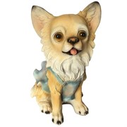 Копилка Чихуахуа в сарафане L12W22.5H22.5см