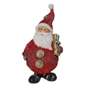 Фигура декоративная Дед Мороз с подарками L7W6H16,5 см