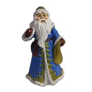 Фигура декоративная Дед Мороз (в синей шубе) L7.5W6H12