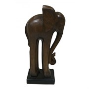Фигурка декоративная "Слон", L24 W13 H50,6 см