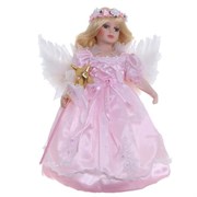 Кукла фарфоровая "Ангел" H40см