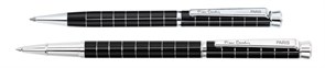 Набор Pierre Cardin PEN and PEN: ручка шариковая + роллер. Цвет - черный.