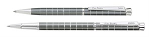 Набор Pierre Cardin PEN and PEN: ручка шариковая + роллер. Цвет - серый.