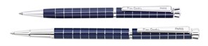 Набор Pierre Cardin PEN and PEN: ручка шариковая + роллер. Цвет - т.синий.
