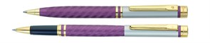 Набор: ручка шариковая + роллер Pierre Cardin PEN and PEN, корпус - латунь со спец.матовым покрытием