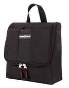 Несессер SWISSGEAR, черный, полиэстер, 22х8х24 см