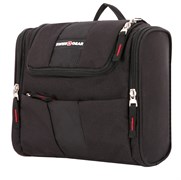 Несессер SWISSGEAR, чёрный, полиэстер, 26х7х23 см