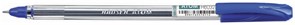 Шариковая ручка Hauser Atom, пластик, цвет синий