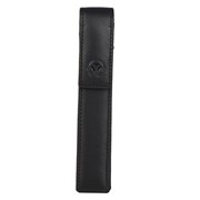 Чехол для ручки Cross Classics Black, на одну ручку, кожа наппа, гладкая, чёрный, 15,5 х 2,8 х 1,8см