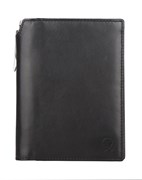 Бумажник для документов Cross Classics Black, с ручкой Cross, кожа наппа, гладкая, черный, 14 х 11 х