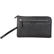 Кошелёк-барсетка Cross Classics Black, кожа наппа, гладкая, черный,  21 х 13 х 1 см