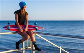 Водонепроницаемые носки DexShell Coolvent Aqua Blue S (36-38)