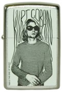 Широкая зажигалка Zippo Curt Cobain 207 (Cl012046)