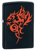 Широкая зажигалка Zippo Home of the free 21067