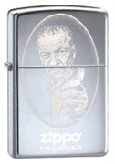 Широкая зажигалка Zippo Founder 24197