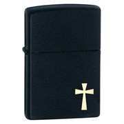 Широкая зажигалка Zippo Holy Cross 24721