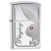 Зажигалка Zippo Playboy Bunny With Pink Stone 24789