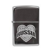 Широкая зажигалка Zippo I Love Russia 250 I Love Russia