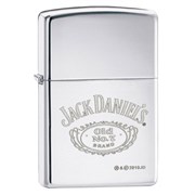Широкая зажигалка Zippo Jack Daniel's 250JD 321
