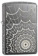 Широкая зажигалка Zippo Web 28527