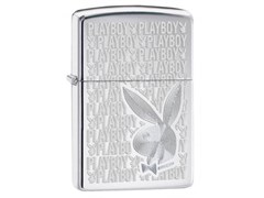 Широкая зажигалка Zippo Playboy 28545