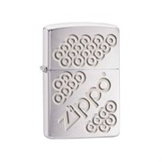 Широкая зажигалка Zippo Circles 28784