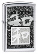 Широкая зажигалка Zippo Chnse Symbl Pce 24742