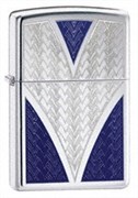 Широкая зажигалка Zippo DEEP V 24205