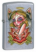 Широкая зажигалка Zippo Evil Angel 24071