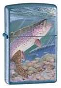 Широкая зажигалка Zippo Guy Harvey Rainbow Trout 24451