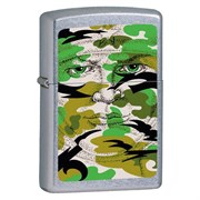 Широкая зажигалка Zippo Hidden Face 21005