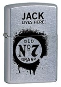 Широкая зажигалка Zippo Jack Daniel's 24536