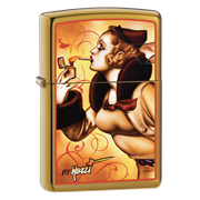 Широкая зажигалка Zippo Mazzi Zippo Windy 24745