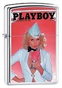 Широкая зажигалка Zippo Playboy 20951