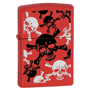 Широкая зажигалка Zippo Skl&Xbns 24471