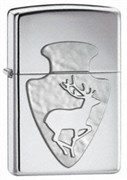 Широкая зажигалка Zippo Trophy buck 21196