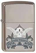 Широкая зажигалка Zippo Spade13 150