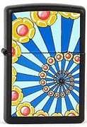 Широкая зажигалка Zippo Flower Power 20371