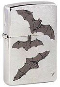 Широкая зажигалка Zippo Bats 200